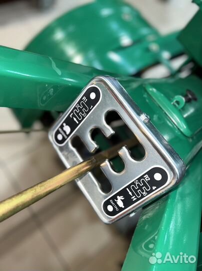 Мотоблок Файтер 15DE R195(15HP) +почвофреза+сидень