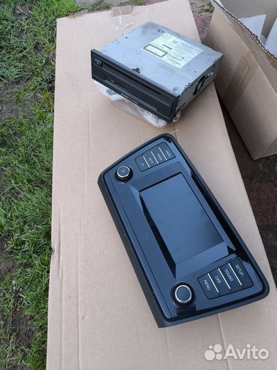 Головное устройство skoda octavia a7