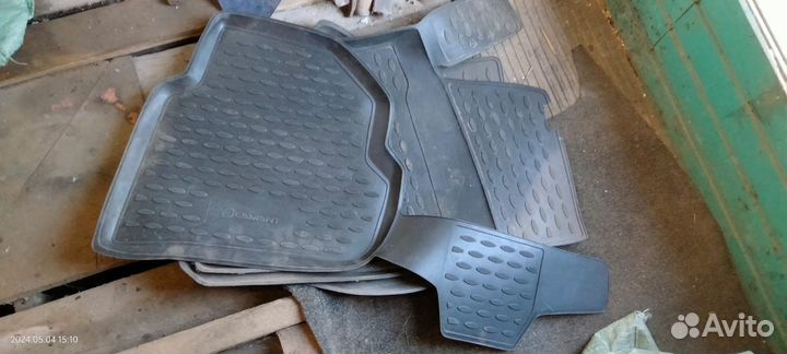 Коврики резиновые novline для polo седан