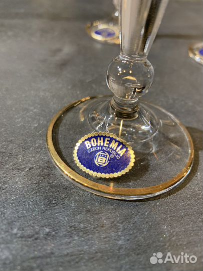 Рюмки Bohemia (для ликёра) 6шт Чехия