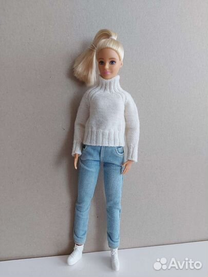 Вязаная одежда для барби