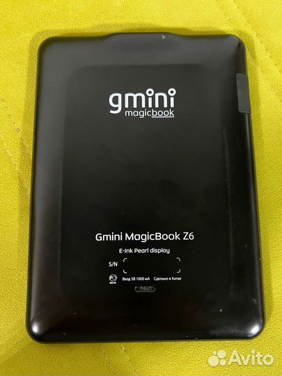 Gmini мagicbоok Z6 электронная книга