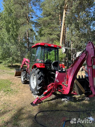 Мини-трактор TYM T433HST с КУН, 2012