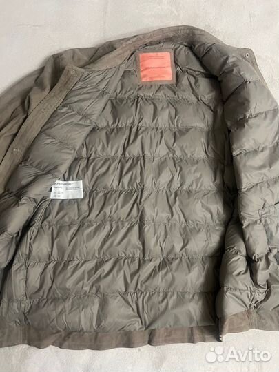 Мужская замшевая рубашка