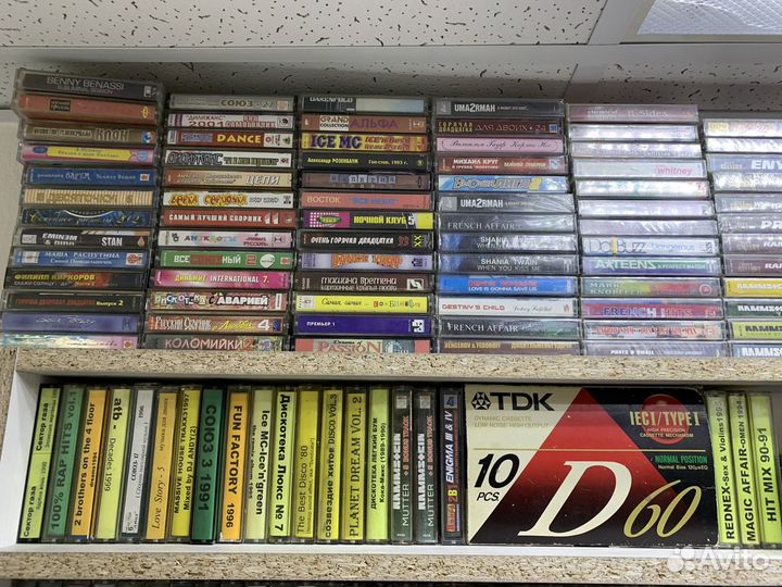 Аудио Кассеты магнитная лента для магнитофона