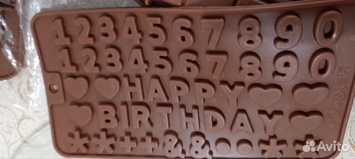 Силиконовые формы для шоколада