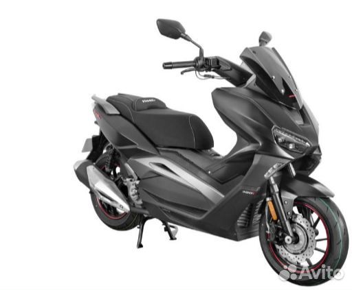 Скутер Regulmoto grido (LJ175T-18) черный