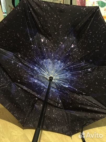 Зонтик перевертыш на запчасти