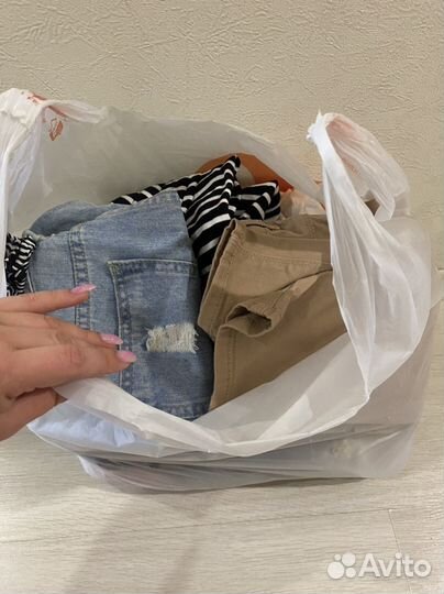 Большой пакет женской одежды