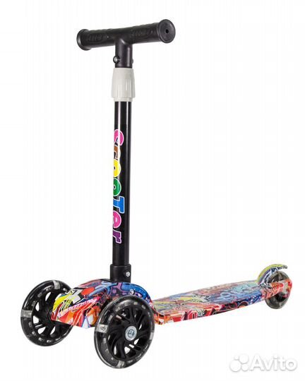 Трехколесный складной самокат Scooter опт розница