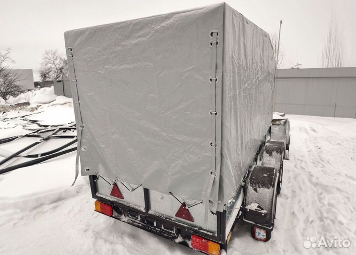 Бортовой прицеп 2м