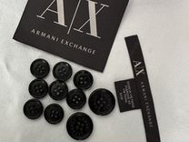 Пуговицы и бирки Armani Exchange