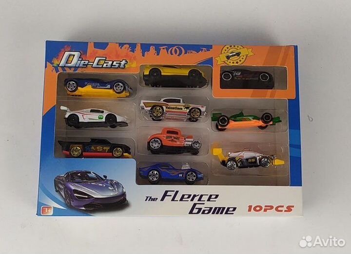 Набор Hot Wheels 10 машинок