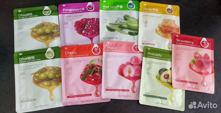 Тканевая маска для лица