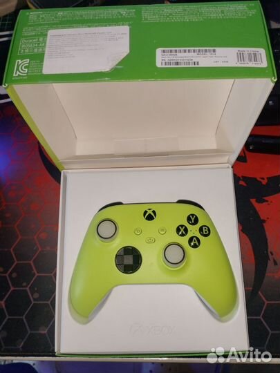 Xbox controller зеленый