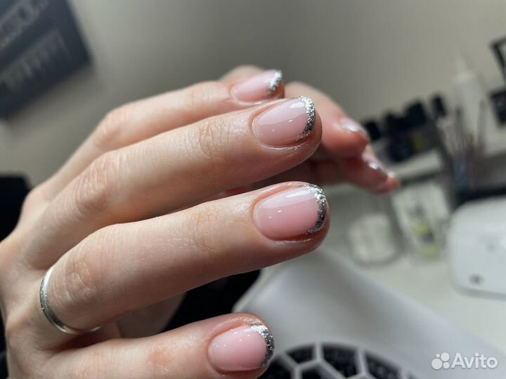 Маникюр с покрытие гель лак