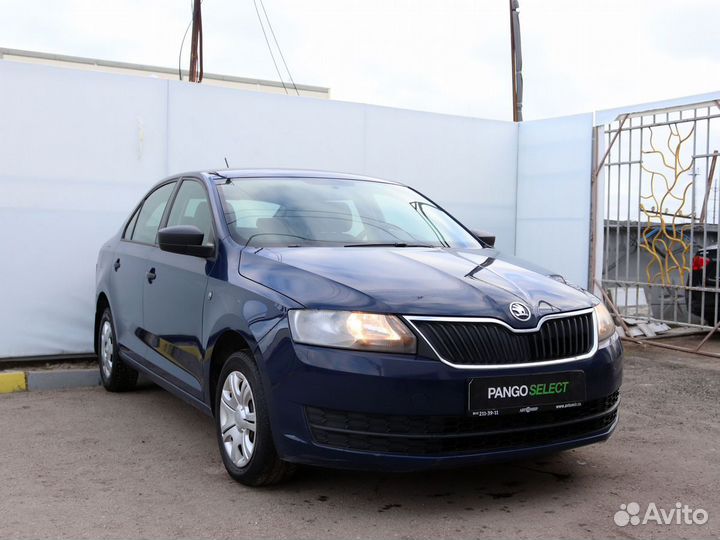 Skoda Rapid 1.2 МТ, 2015, 129 741 км