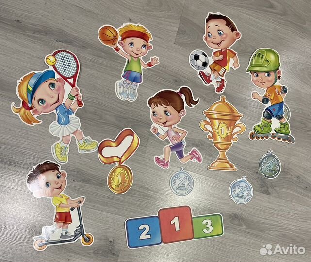 Плакаты-вырубки детские