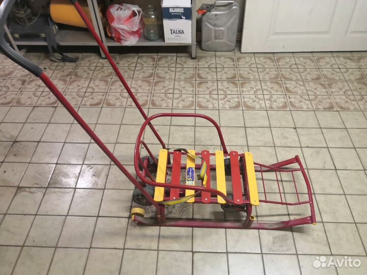 Санки на колесах