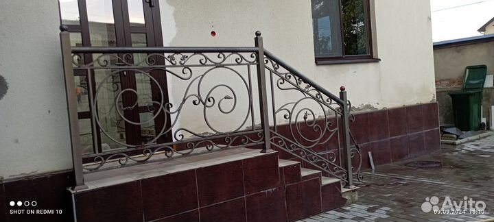 Кованые перила бу