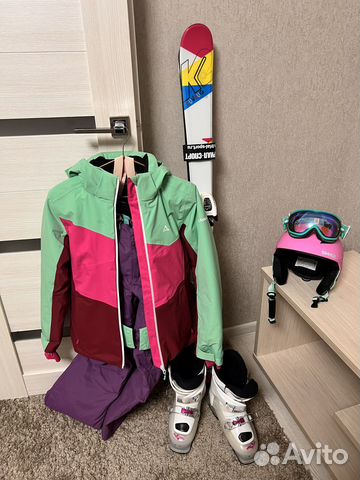 Комплект горных лыж