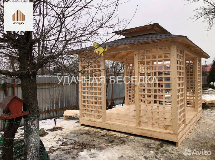 Качественная беседка BSD-2387