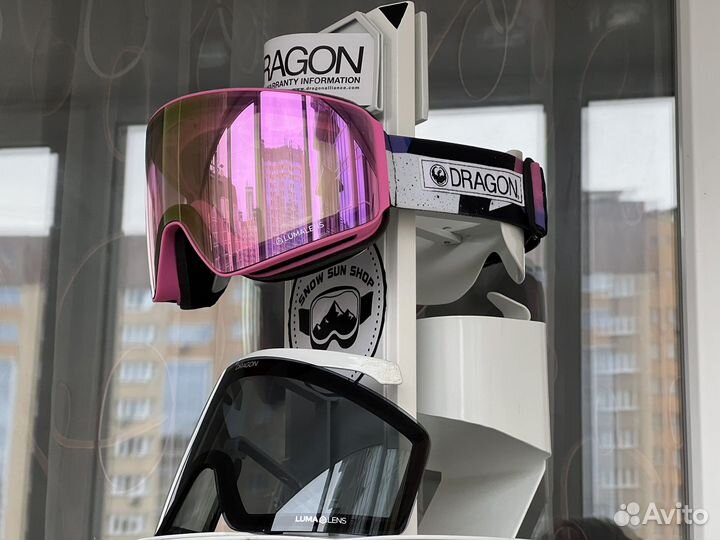 Сноубордическая маска Dragon PXV Tropic Lumalens