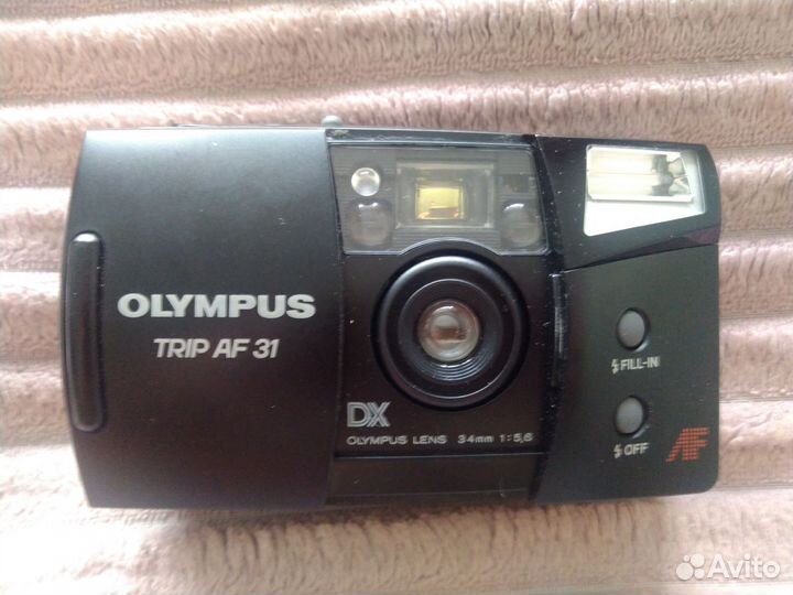 Плёночный фотоаппарат olimpus trip AF 31