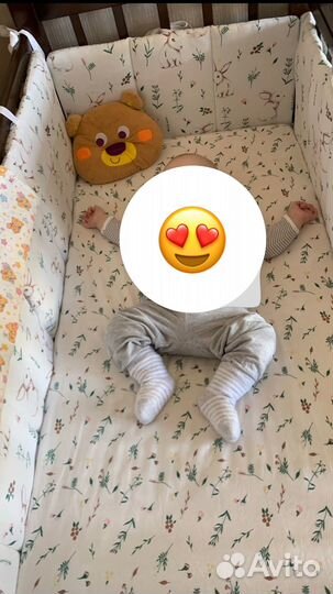 Бортики в детскую кроватку