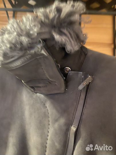 Дубленка натуральная женская 46 48 размер