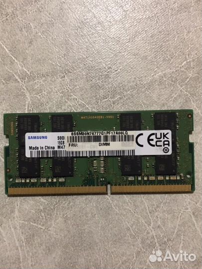 Оперативная память 16Гб DDR4 для ноутбука