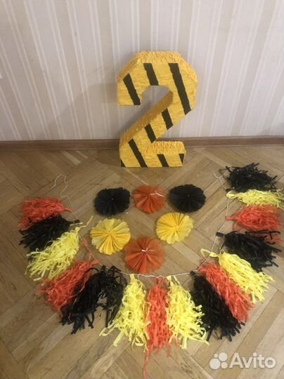 Праздничный набор для Дня рождения «стройка»