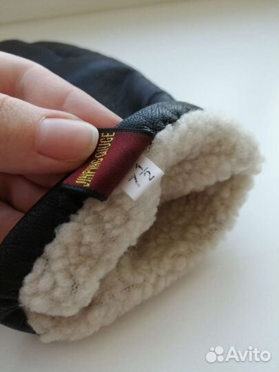 Перчатки женские кожаные 2 пары