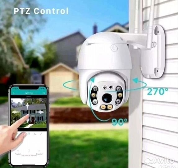 Камера видеонаблюдения wifi уличная