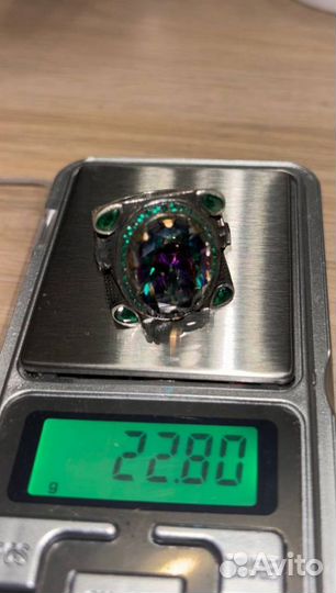 Мужской перстень серебро