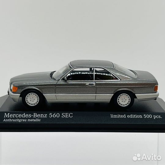 Mercedes-Benz 560 SEC (C126) 1986 Minichamps 1:43