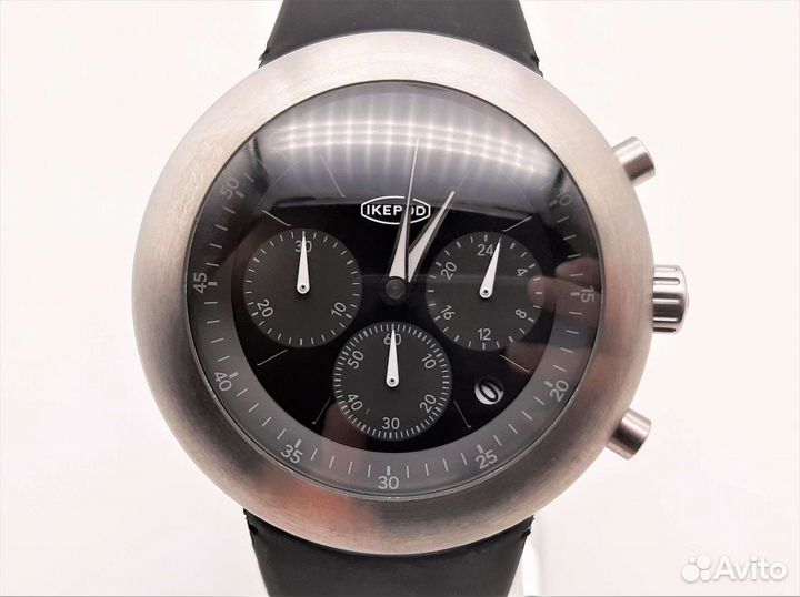 Новые часы Ikepod Chronopod Black PPK 007 купить в Москве | Личные