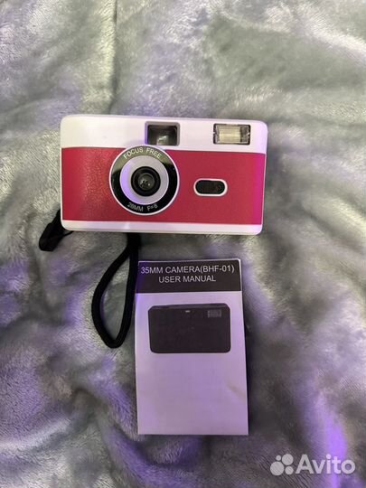 BHF-01 (розовый) пленочный фотоаппарат (новый)