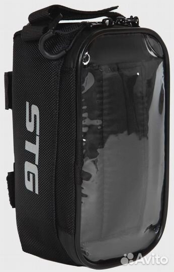 Велосумка на раму STG 19х9х10 см, 1,5л, 555-538 (ч