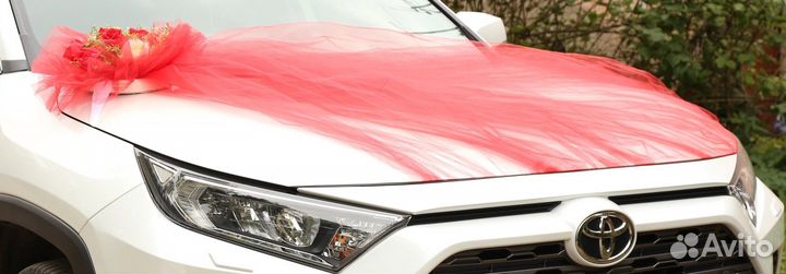 Украшение на машину на свадьбу