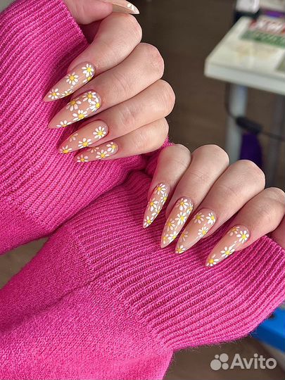 Покрытие гель лаком / Наращивание