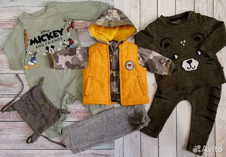 Вещи пакетом от 4 до 7 месяцев