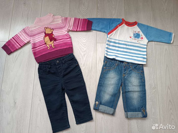 Вещи пакетом на девочку 1 год