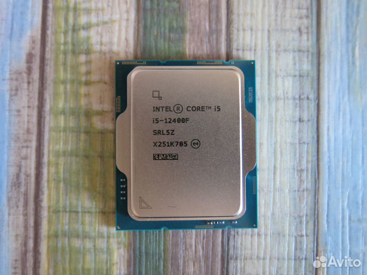 Intel core i5 12400F lga1700(новый)