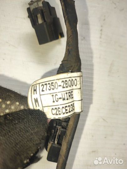 Проводка Hyundai Solaris седан G4FC 2012