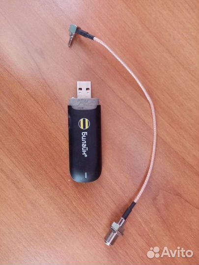 Модем(Мегафон) с переходником под антенну