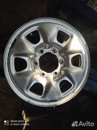 Диски R16, сверловка 6/139.7. Диски-Япония