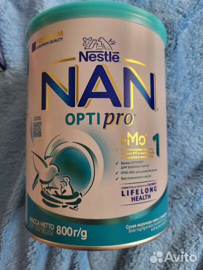 Детская молочная смесь nan