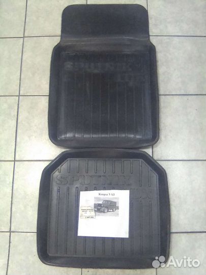 Коврик пола салона УАЗ 469 комплект