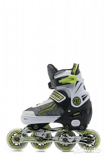 Ролики раздвижные Larsen Neon S